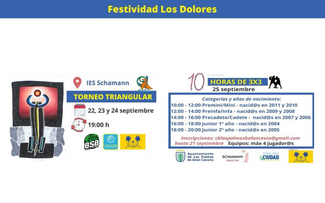 Primer partido del I Torneo Triangular Fiestas de Los Dolores en Schamann