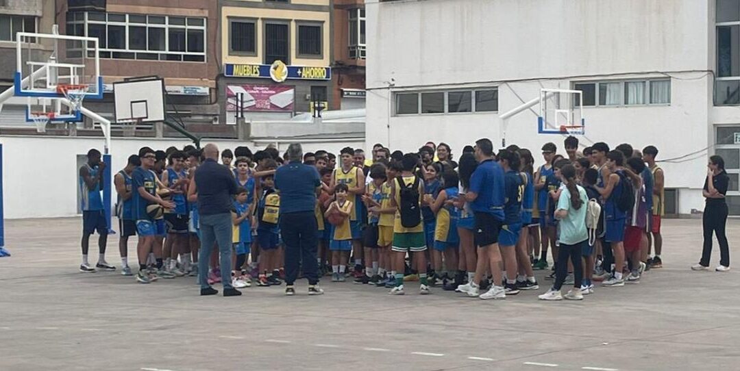Visita del Consejero de Deportes del Instituto de Deportes del Cabildo Insular
