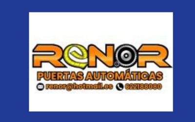 Acuerdo de renovación con el colaborador Renor, puertas automáticas